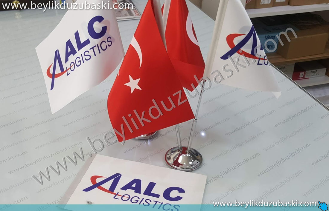 ALC lojistik, masa bayrağı, beylikdüzü acil masa bayrağı baskısı, kaliteli ve hızlı baskılar, bekle ve al