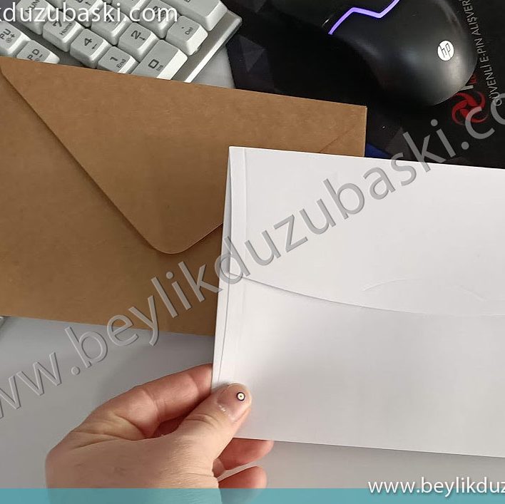 beylikdüzü zarf, kraft zarf, beyaz zarf, davetiye zarfı, çeşitli amaçlara uygun zarf temin edilir, stoktan teslim seçeneği vardır